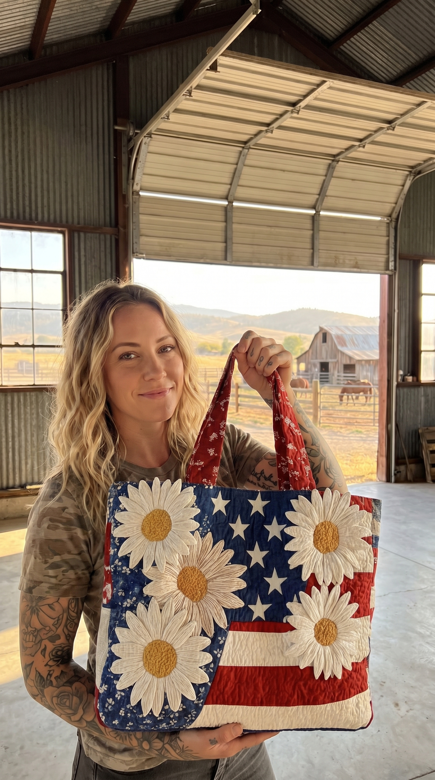 SadieMakes™ USA Tote Bags